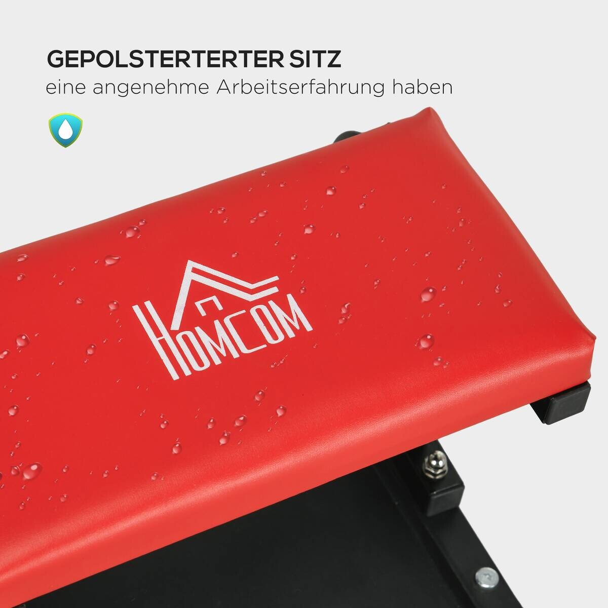 Werkstatthocker B/H/L: ca. 35x37x38 cm