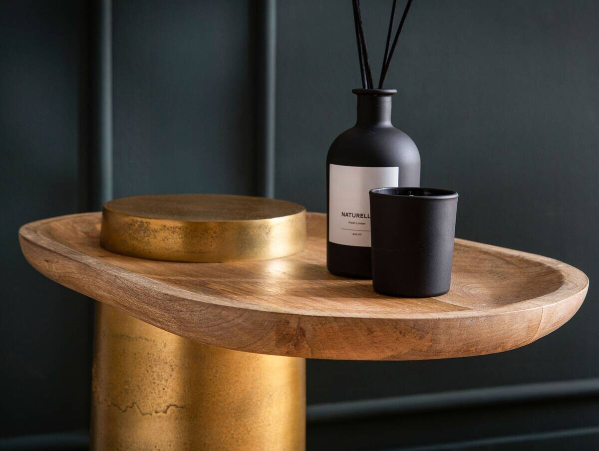 Beistelltisch Mango B/H/T: ca. 50x52x30 cm