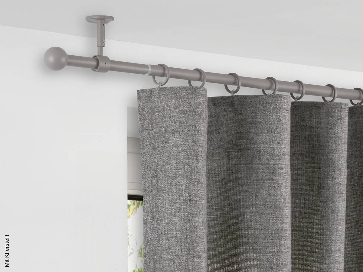 ondeco Stilgarnituren Cool-Gray Metall L: ca. 280 cm ausziehbar von ca. 160 bis 280 cm 1.0 Läufe