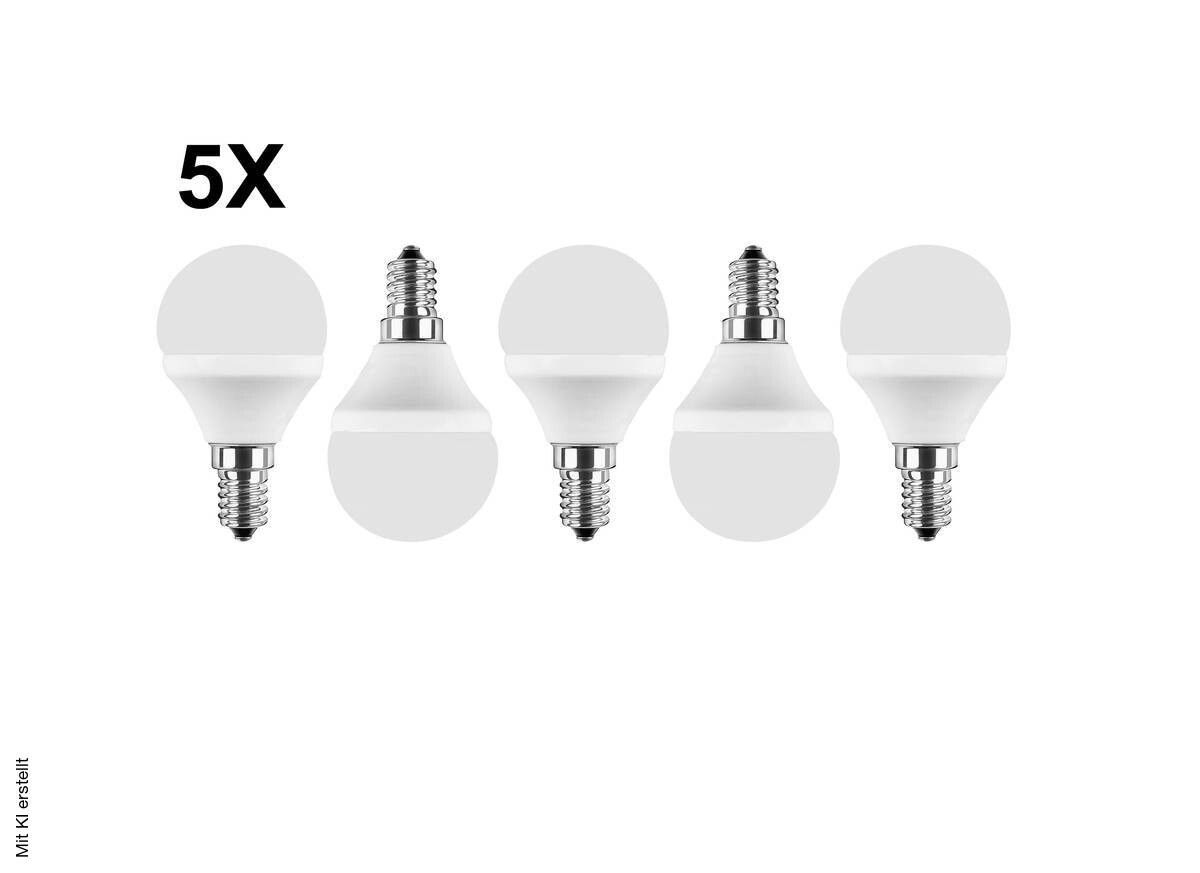 Blulaxa LED-Leuchtmittel 5er Pack E14