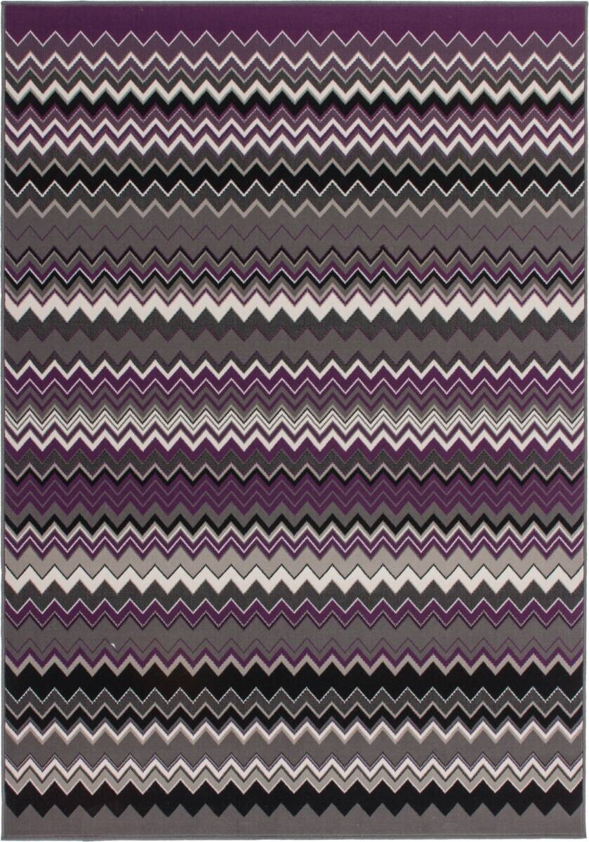 Kayoom Kurzflorteppich Now! 725 violett B/L: ca. 160x230 cm