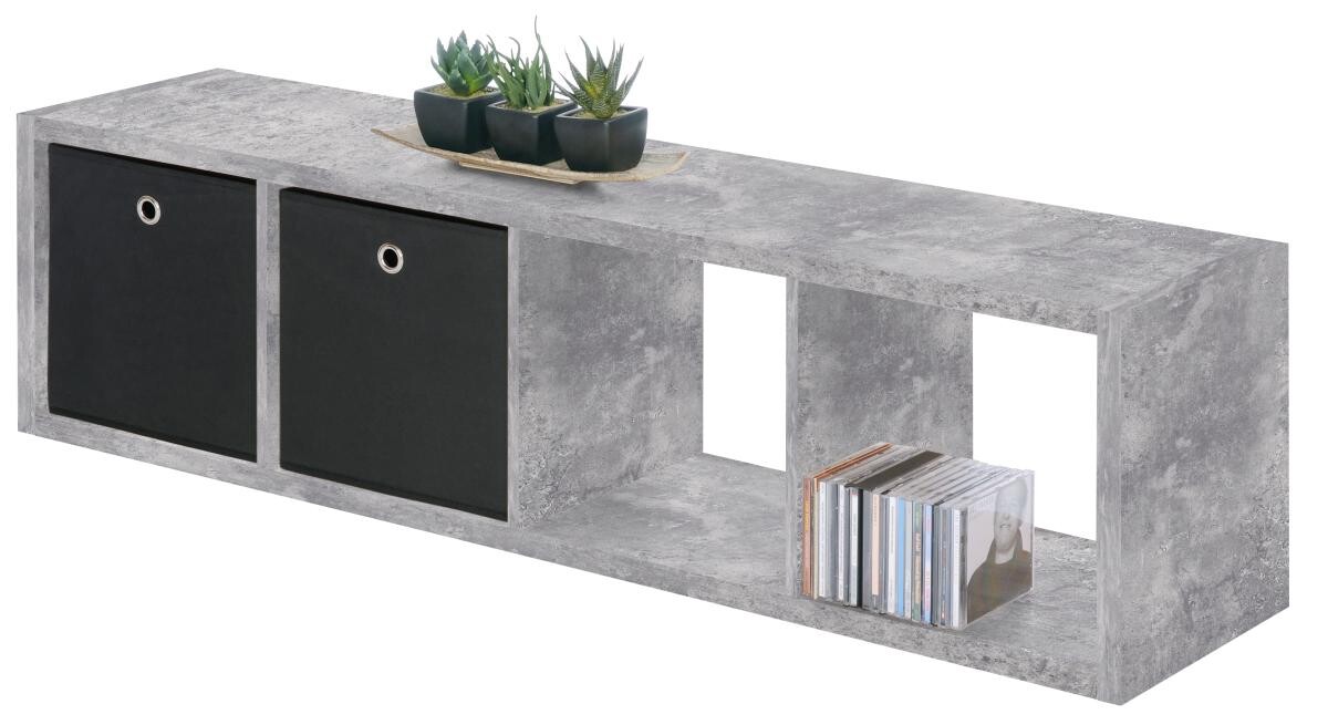 Raumteiler Max Beton Optik B/H/T: ca. 38x141x33 cm