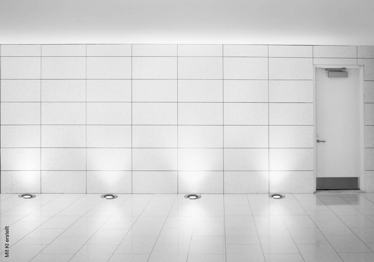 LED-Einbauleuchten 4043150 stahlfarbig B/H/T: ca. 12,5x14,5x12,5 cm