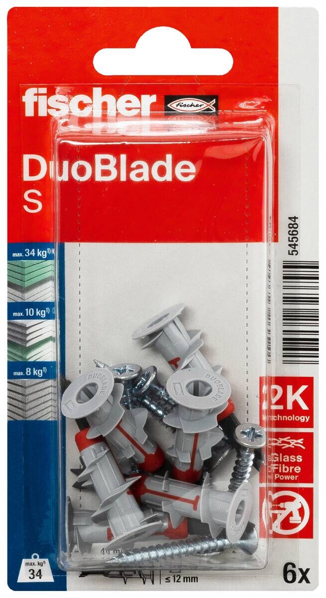 fischer Dübel- und Schraubenset