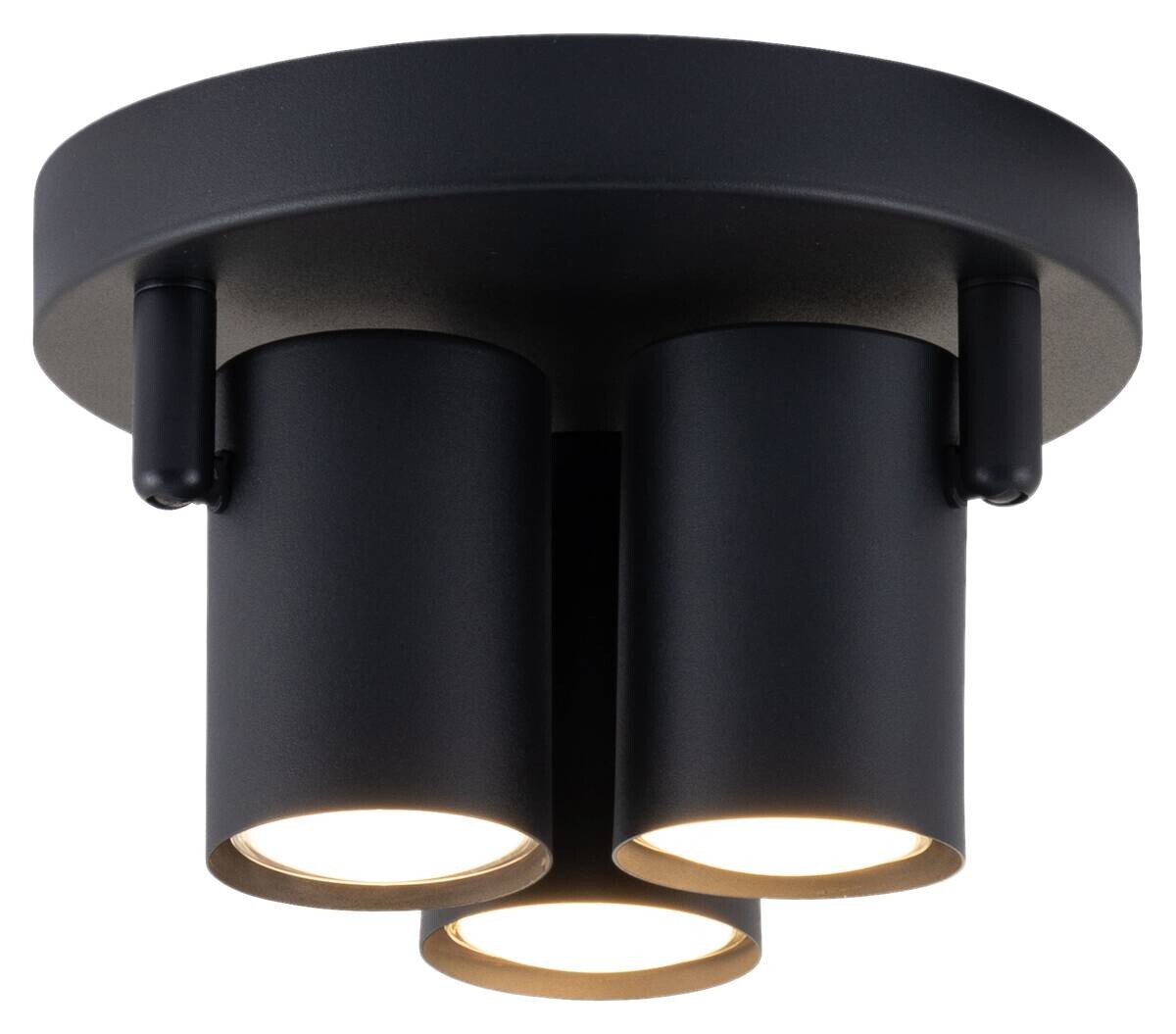 POCOline Spotbalken Thanina schwarz Metall H/D: ca. 12x27,5 cm GU10 3 Brennstellen