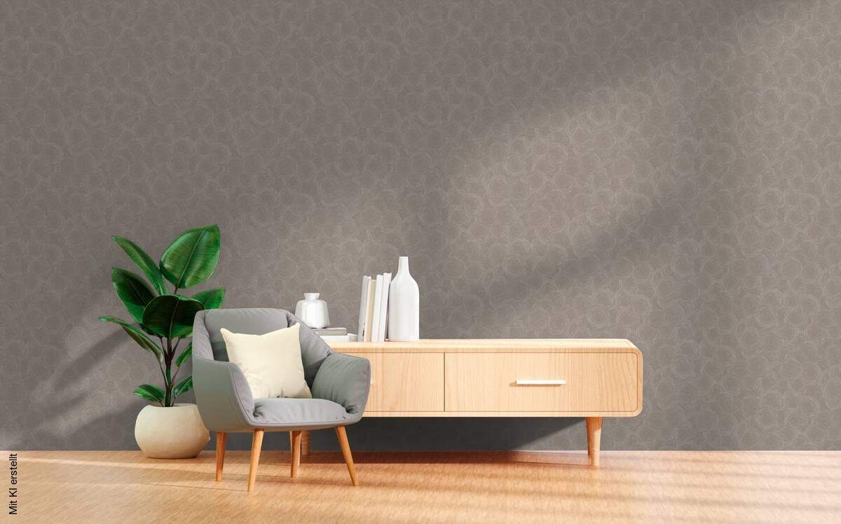 A.S.Creation Vliestapete grau braun beige B/H/D: ca. 53x1005x8,8 cm