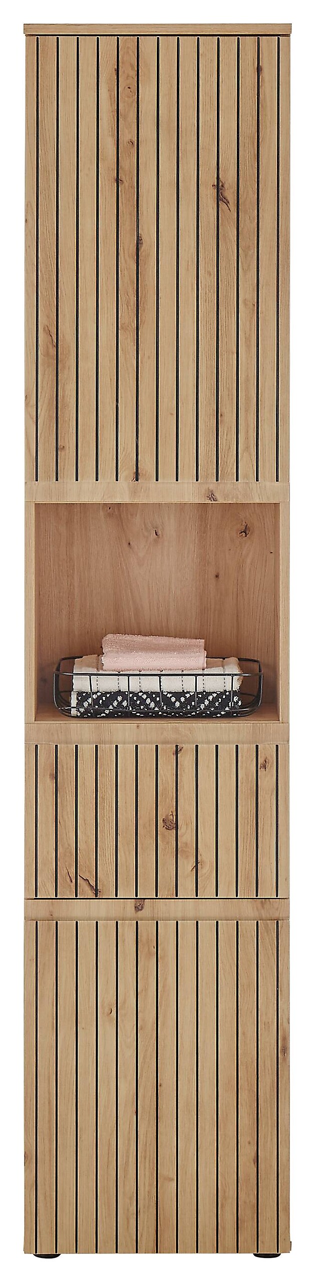 Hochschrank Austin Artisan Oak Nachbildung B/H/T: ca. 40x136x31 cm