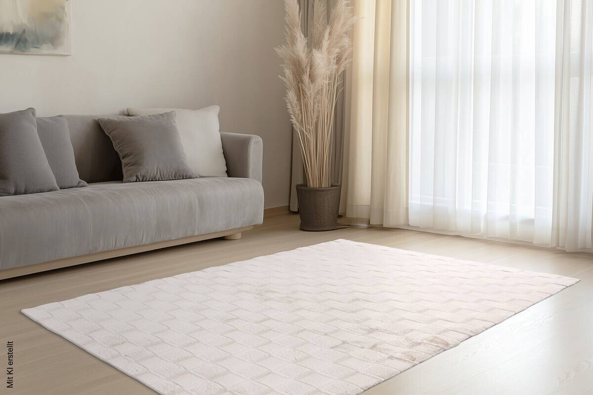 Kayoom Teppich Botany 625 taupe B/L: ca. 160x230 cm