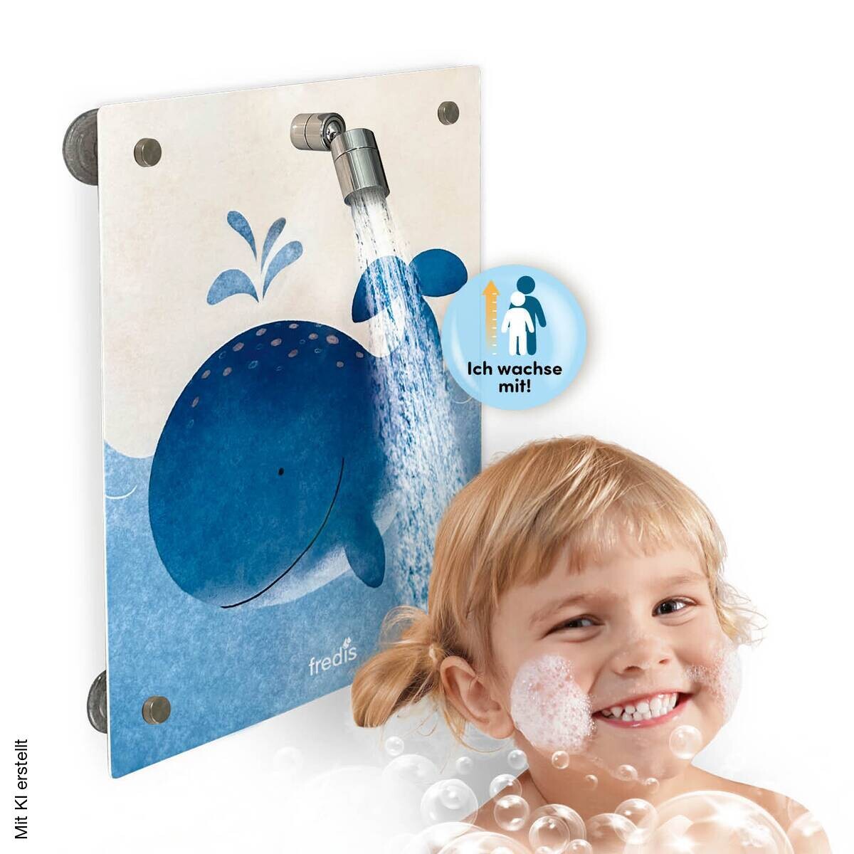 fredis Kinderdusche weiß