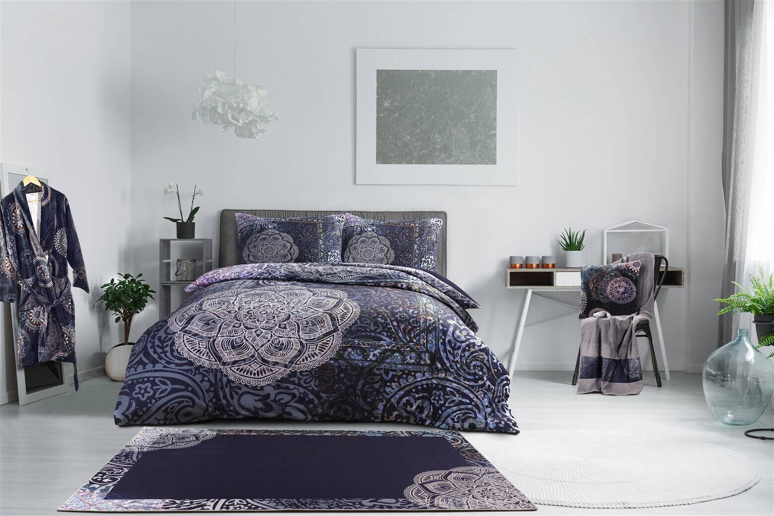 Kenda Sand Flachgewebeteppich Medley 125 mehrfarbig B/L: ca. 130x190 cm