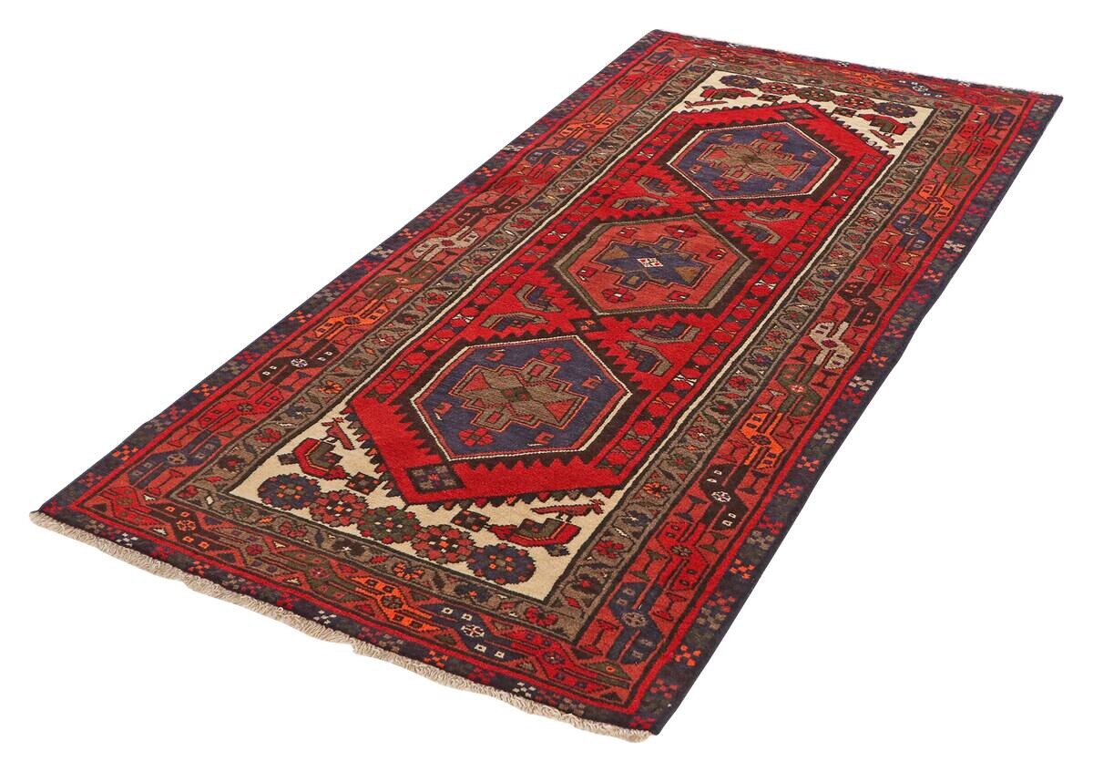 PersaTepp Teppich Khamseh rot B/H/L: ca. 98x1x192 cm
