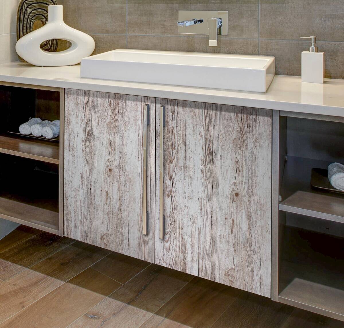 d-c-fix Dekofolie Holzoptik hellbeige B/L: ca. 67,5x200 cm