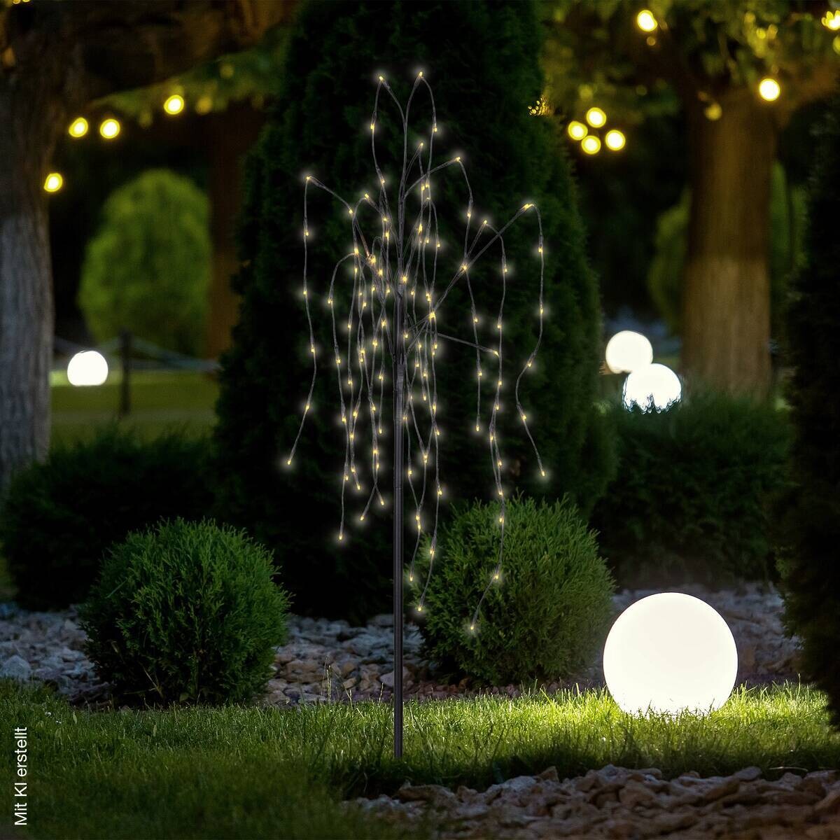 LED-Baum schwarz