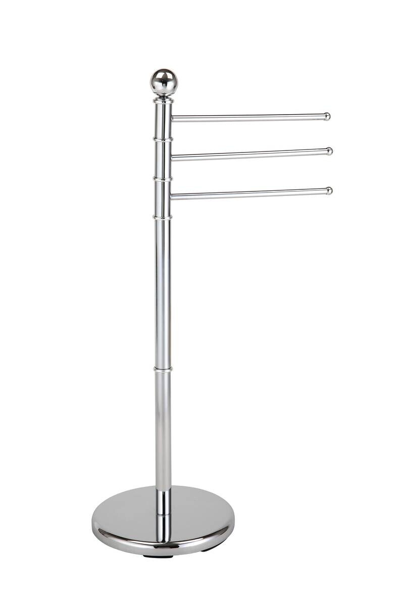 Handtuchhalter Chrom Metall B/H/T: ca. 48x92x28 cm