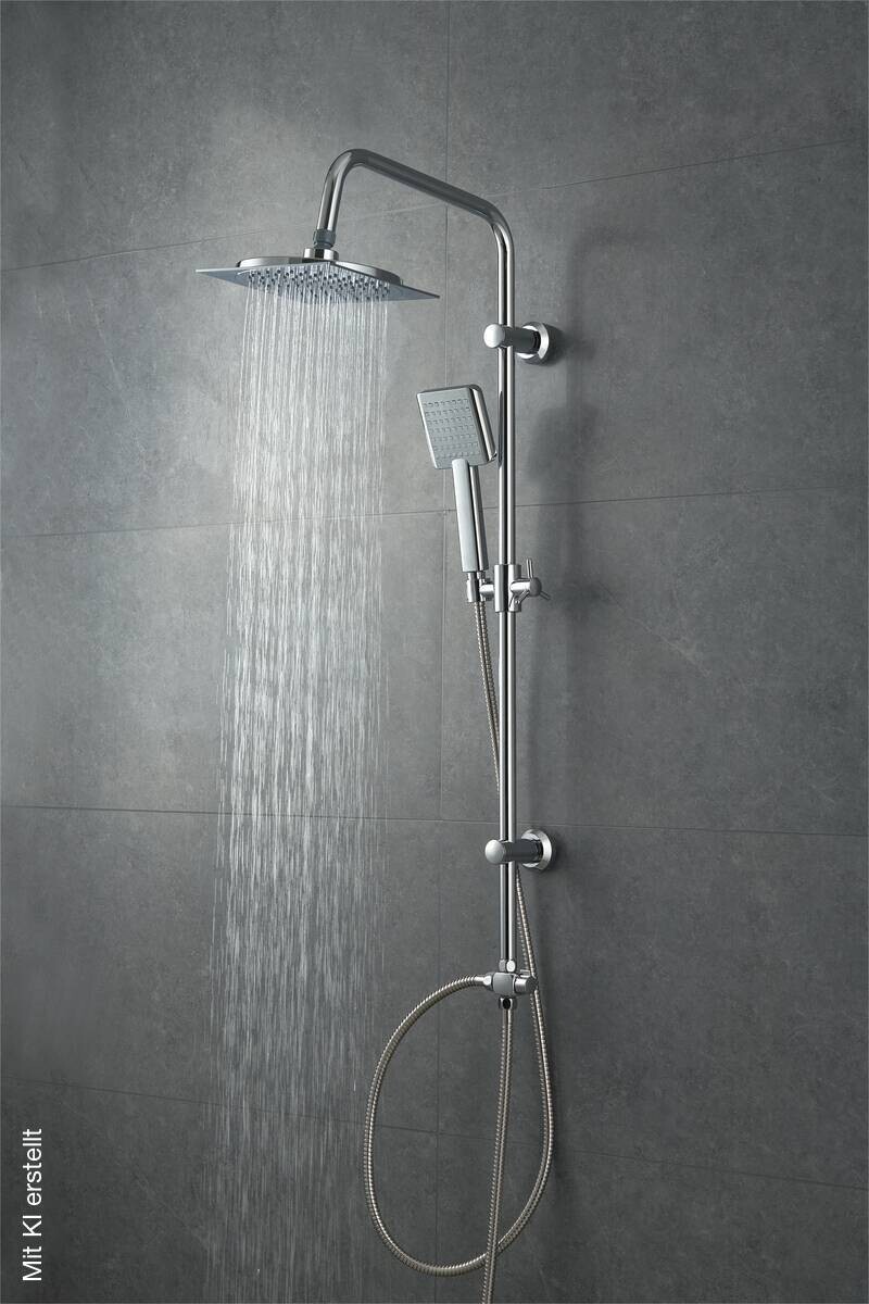Sensation Duschsystem Wellness Chrom H: ca. 100 cm