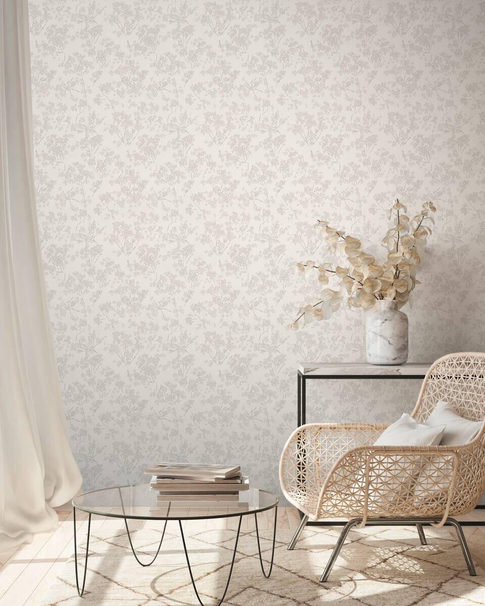 A.S.Creation Vliestapete grau B/H/D: ca. 53x1005x8,6 cm