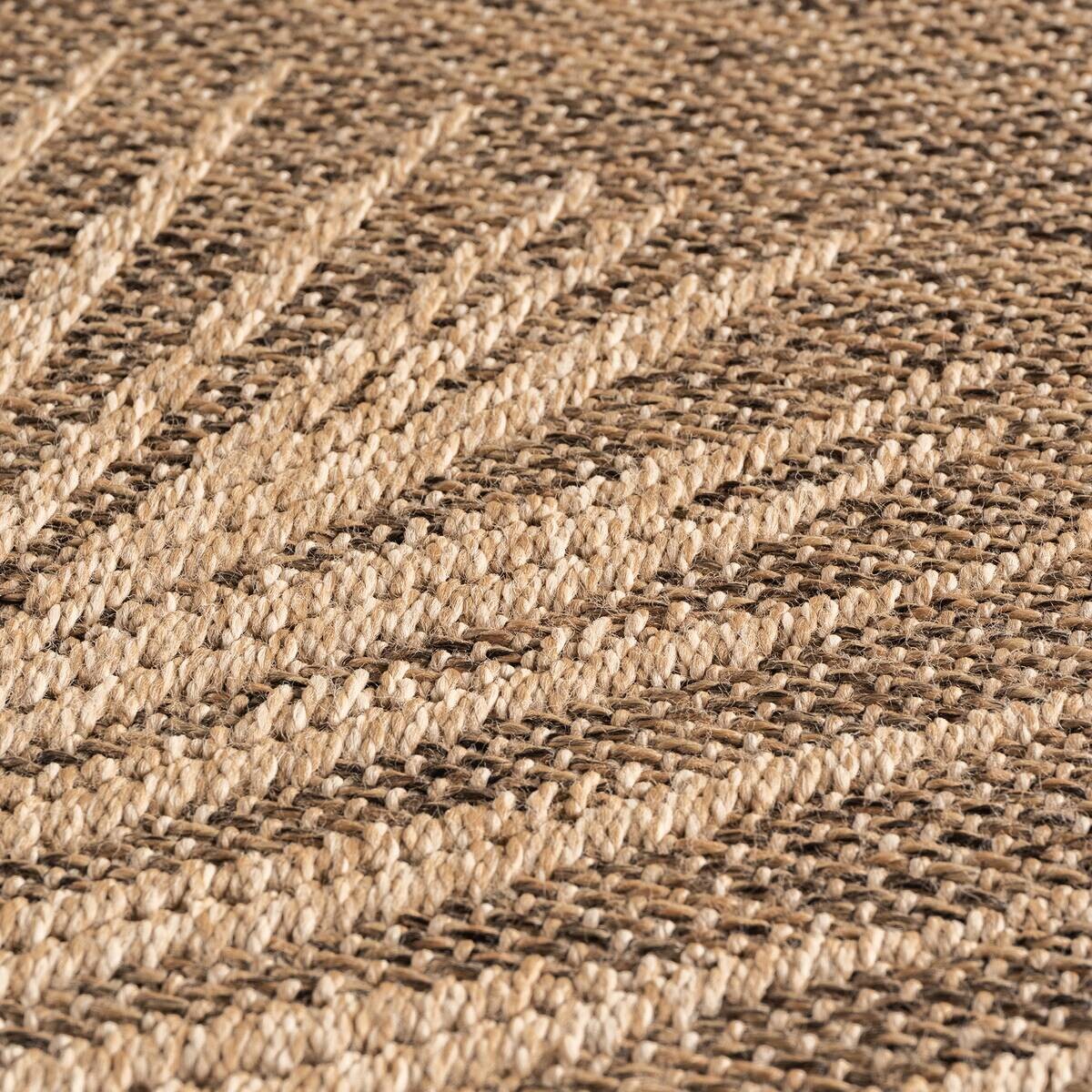Ayyildiz Flachwebteppich TIMBER braun D: ca. 120 cm