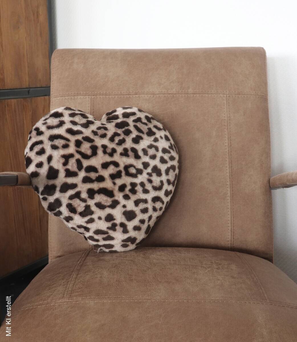 Dekokissen braun Polyester B/L: ca. 40x40 cm