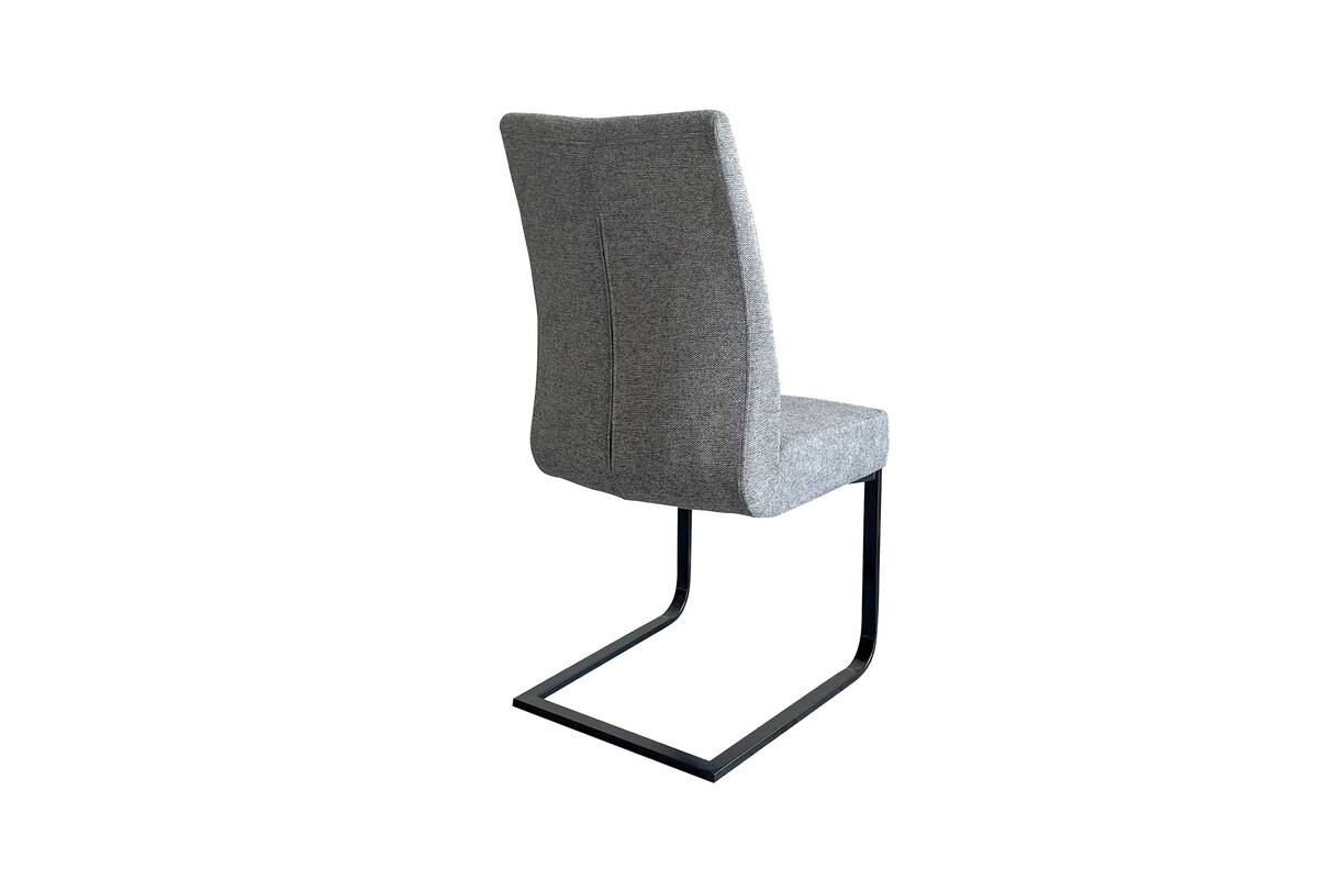 Stuhl MARLEN-XXL 2er-Set dunkelgrau B/H/T: ca. 47x95,5x62 cm