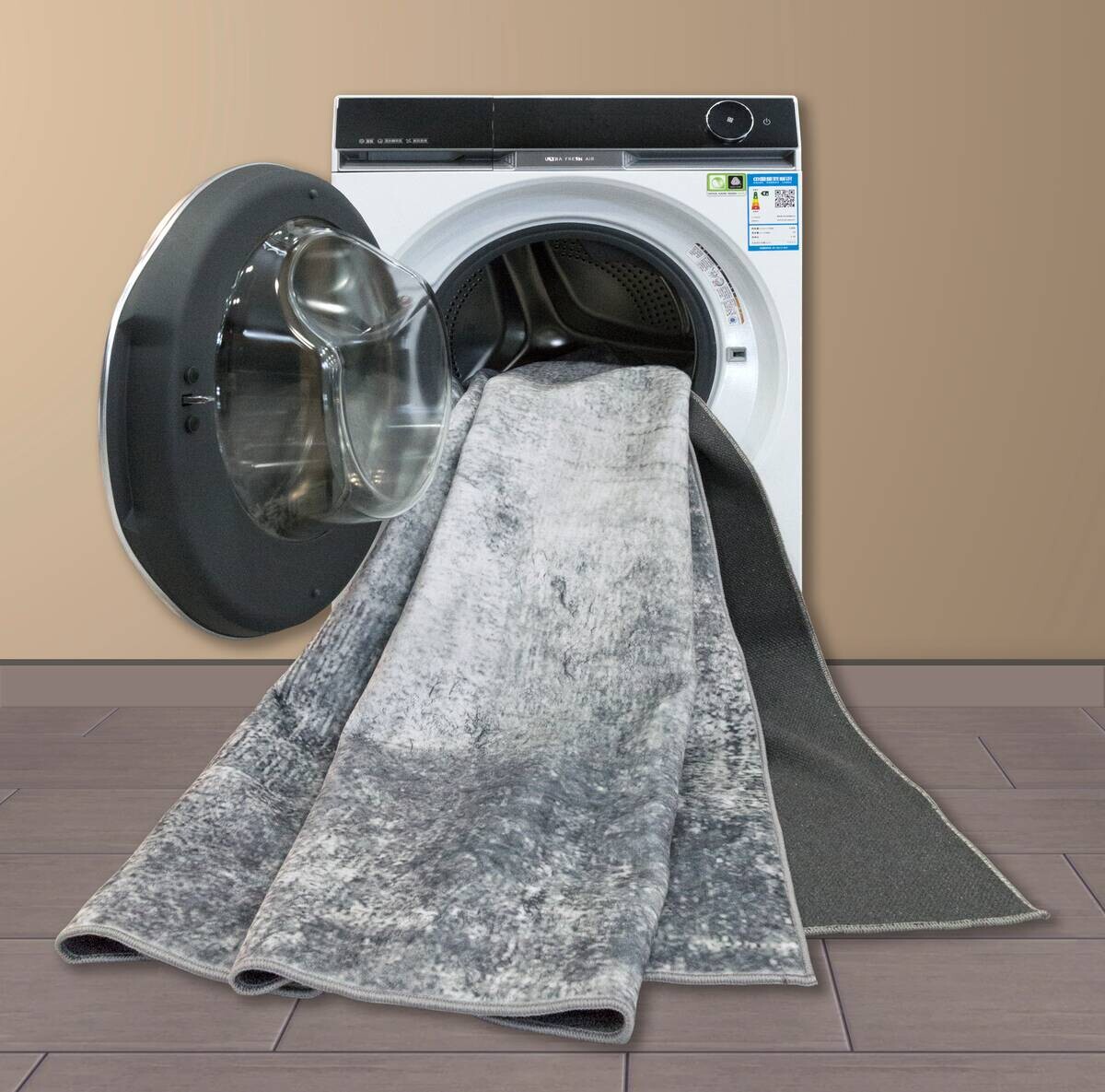 Teppich Silk silber B/L: ca. 160x230 cm