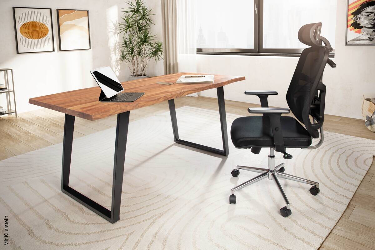 Schreibtisch B/H/T: ca. 140x76x80 cm