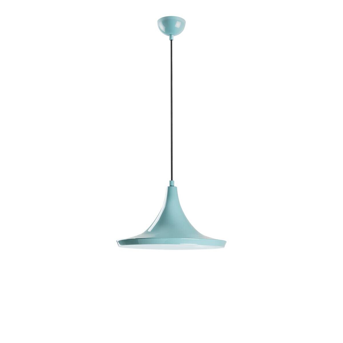 Opviq Pendelleuchte türkis B/H/T: ca. 30x117x30 cm E27 1 Brennstellen