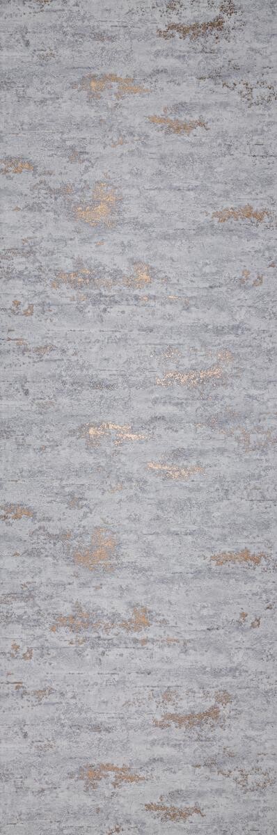 Vliestapete Struktur grau Kupfer B/L: ca. 53x1005 cm