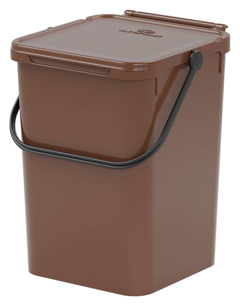 Eco-Logico Abfalleimer braun B/H/L: ca. 24x30x23,7 cm