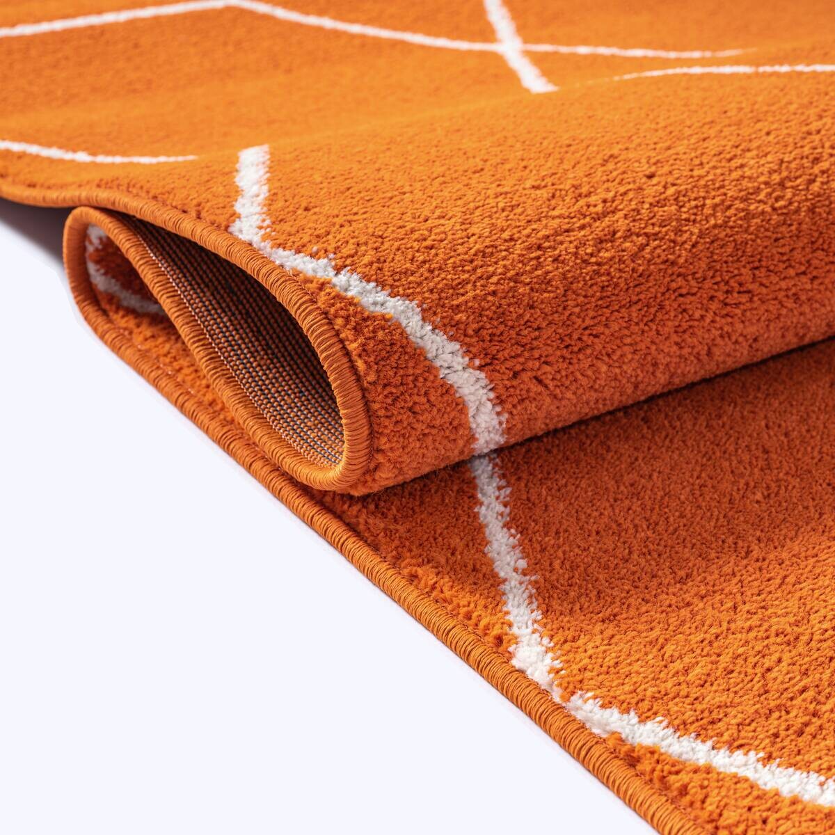 Sanat Teppich Trellis orange B/L: ca. 60x110 cm