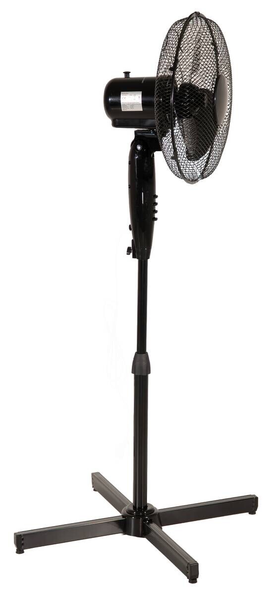 Ventilator 3363044 schwarz Kunststoff Metall B/H/L: ca. 58x116x58 cm