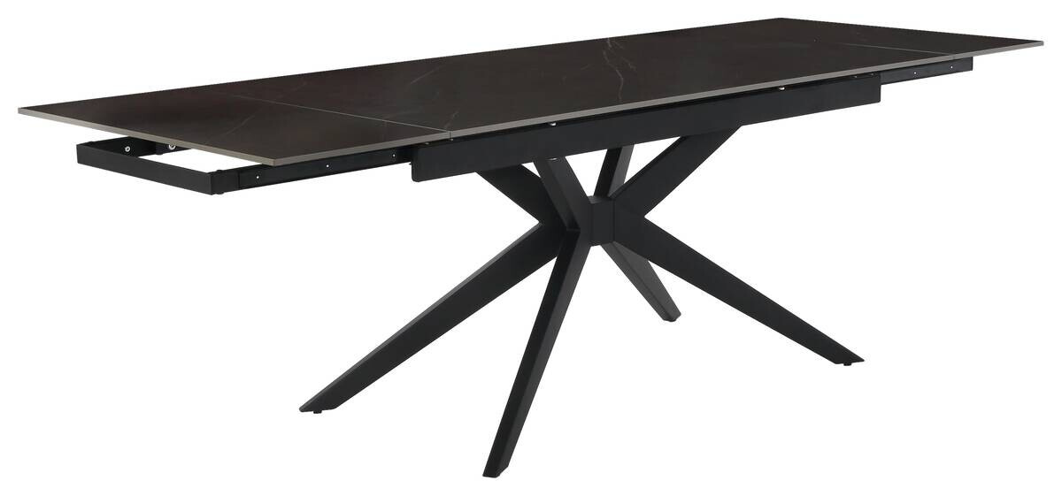 Esstisch anthrazit B/H/T: ca. 160x77x90 cm