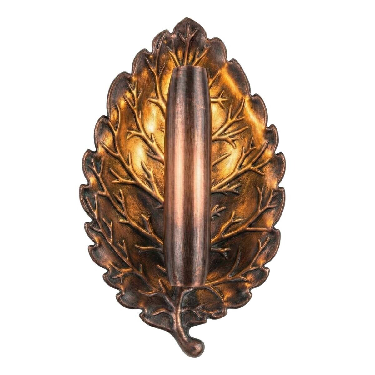 Opviq Wandleuchte Kupfer B/H/T: ca. 25x15x12 cm G9 1 Brennstellen