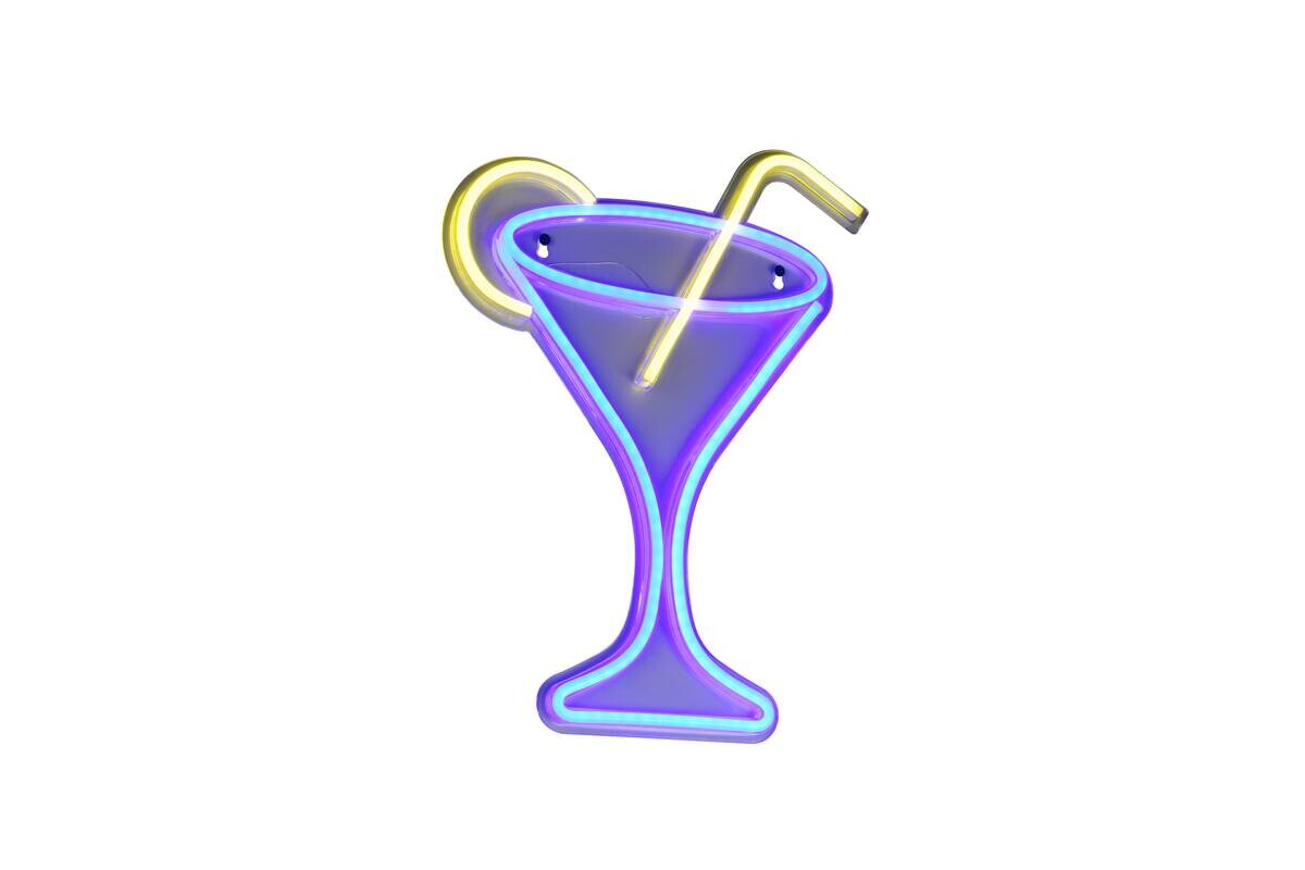 Reality LED-Wandleuchte Cheers B/L: ca. 32,5x43 cm