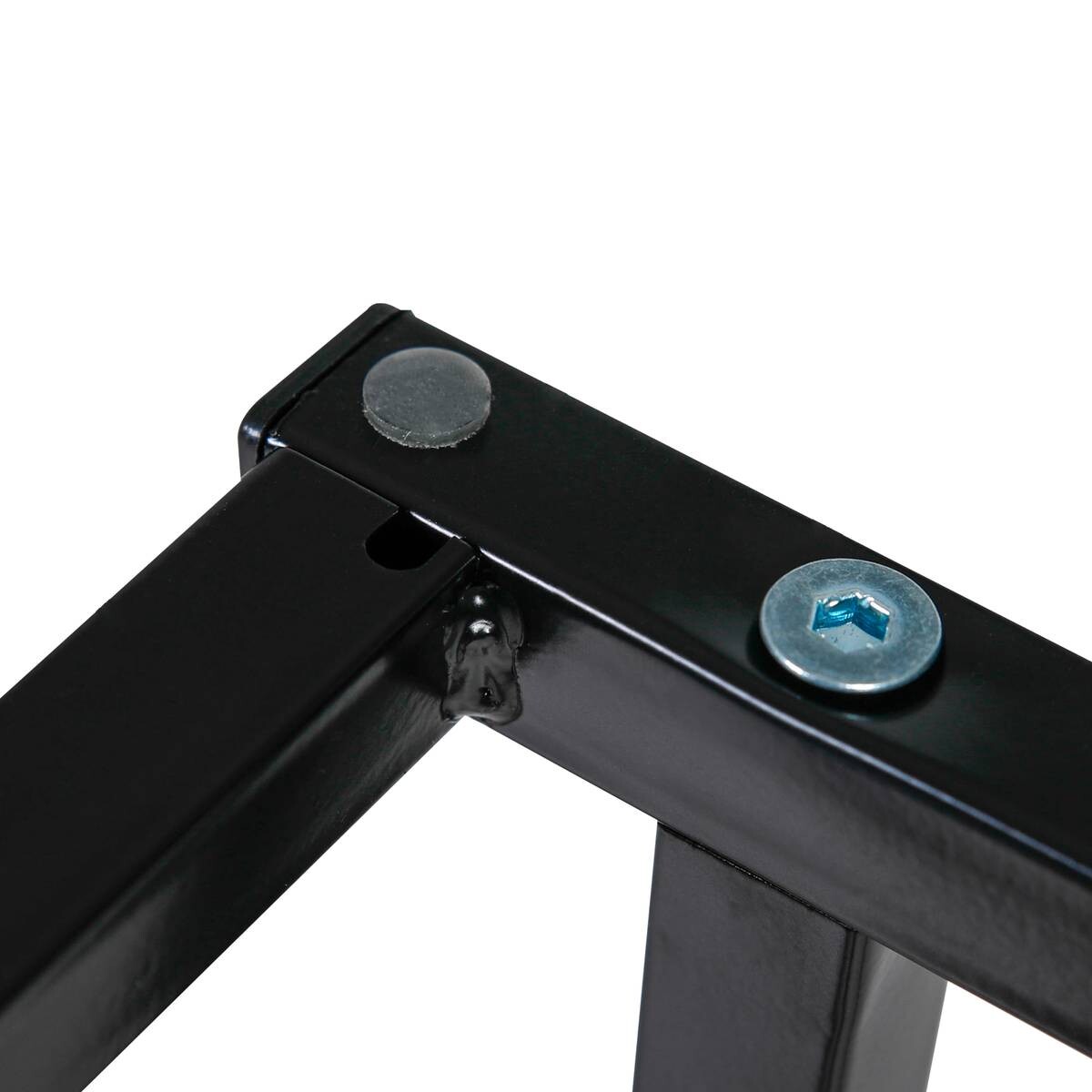 Axentia Handtuchständer schwarz Metall