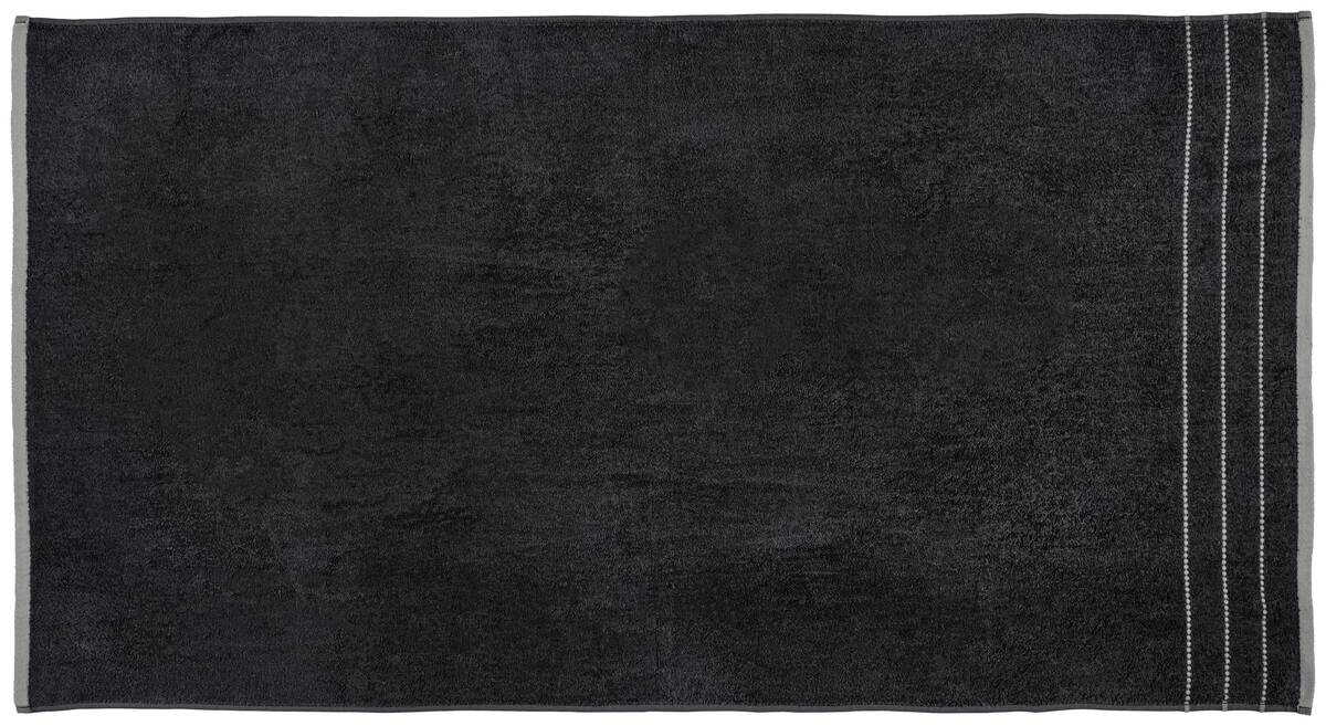 POCOline Duschtuch NEO anthrazit 100% Baumwolle B/L: ca. 80x150 cm