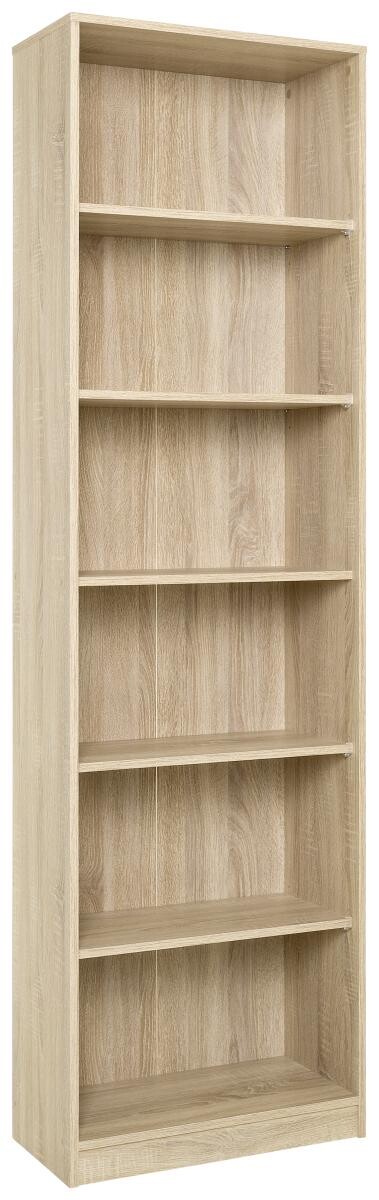 Regal Peggy 7 Eiche Sonoma Nachbildung B/H/T: ca. 58x200x28 cm