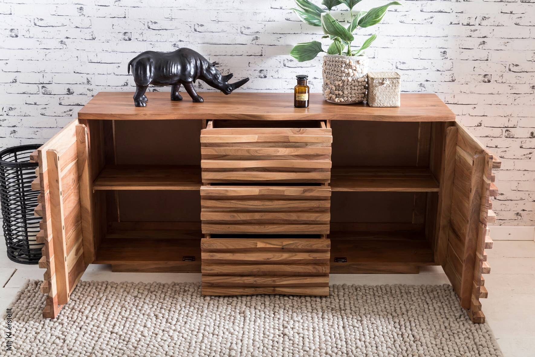 Sideboard natur B/H/T: ca. 160x75x43 cm