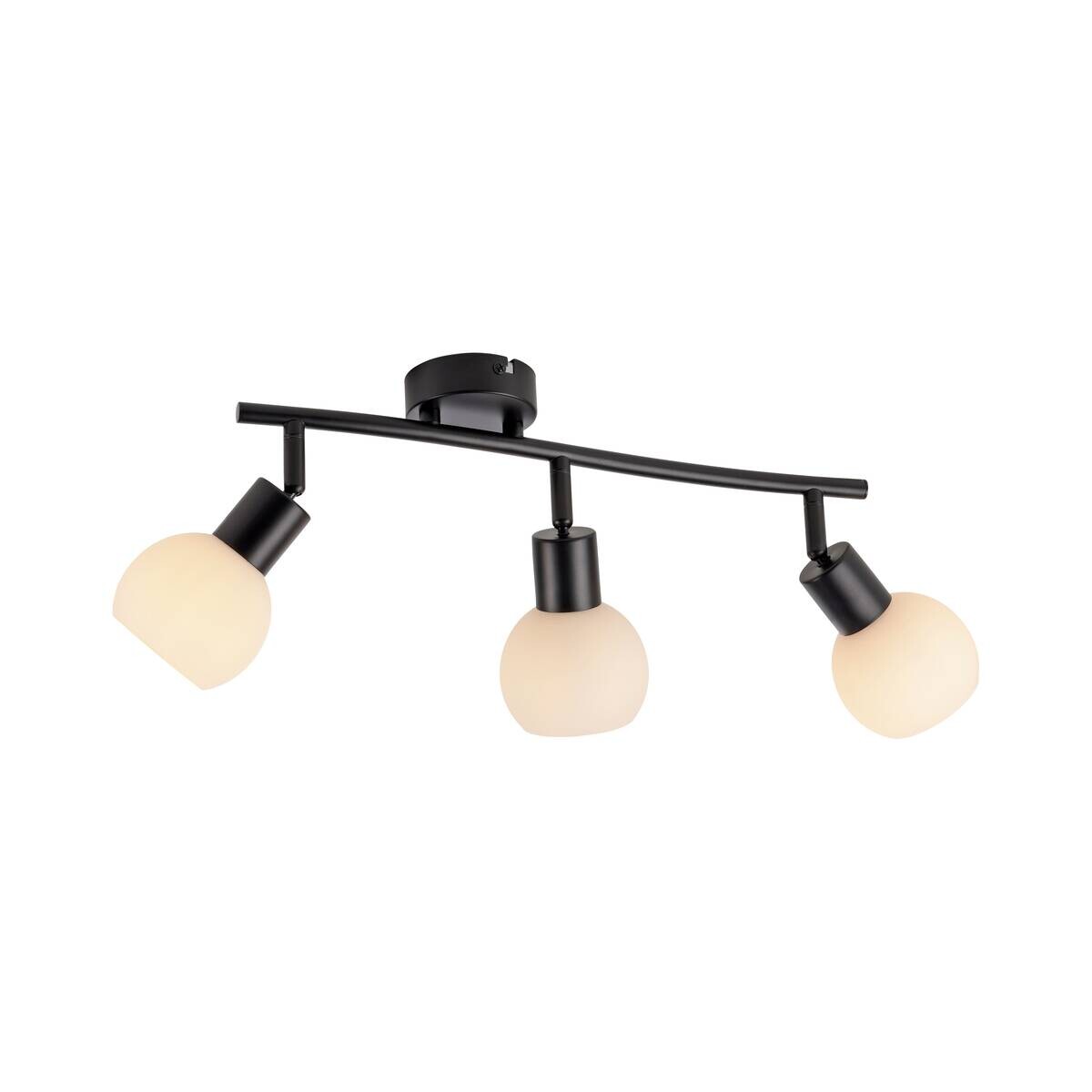 Just Light Spot 3flg. Loki schwarz B/H/L: ca. 26x20x56 cm E14 3 Brennstellen