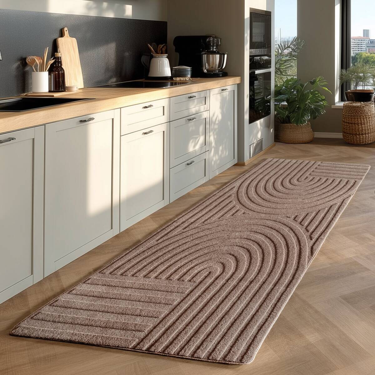 Ayyildiz Teppich POMPEI beige B/L: ca. 80x150 cm