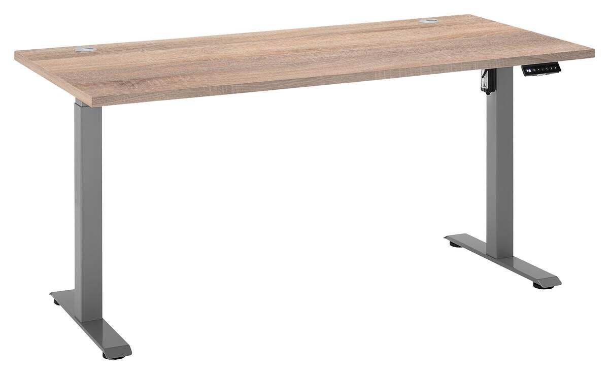 höhenverstellbarer Schreibtisch Pronto 2 Eiche Sonoma Nachbildung B/H/T: ca. 160x75x77 cm