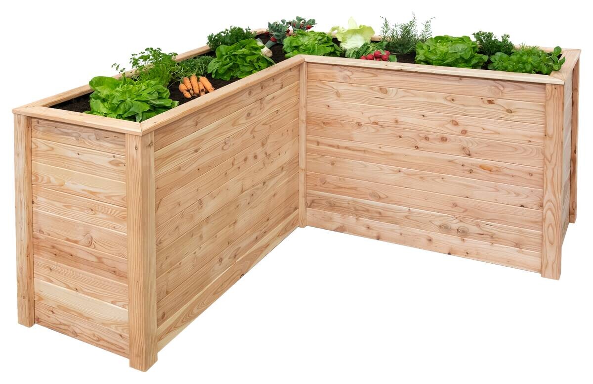 Westmann Hochbeet Klassik L natur Holz B/H/L: ca. 170x84x1705 cm