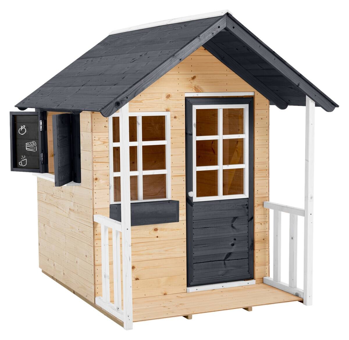 Zwerkules Spielhaus Holli natur B/H/L: ca. 121x140x137 cm