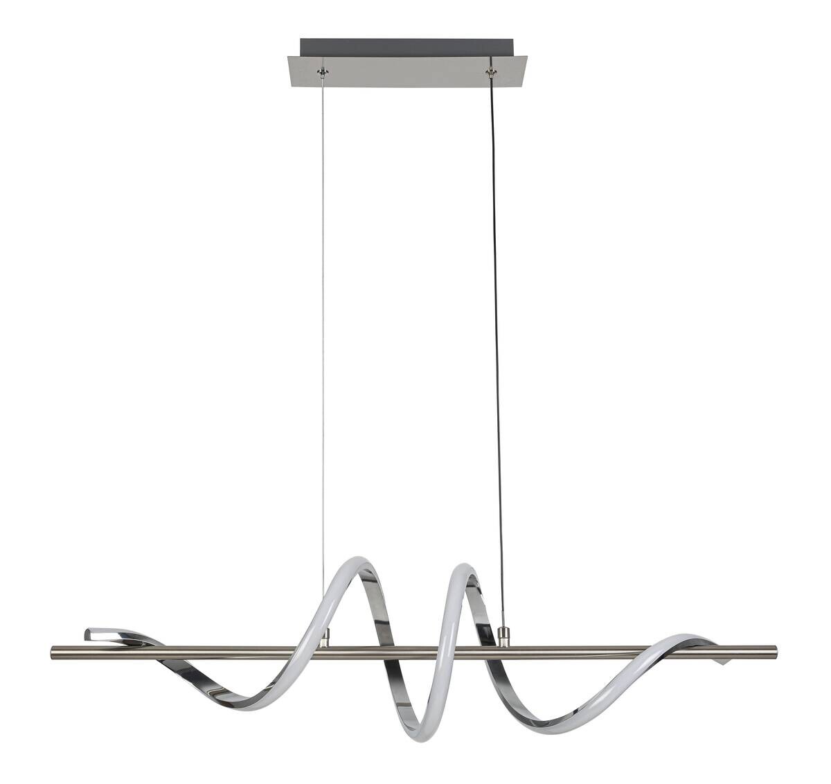 Nolo LED-Pendelleuchte Serpente B/H/T: ca. 80x120x22 cm