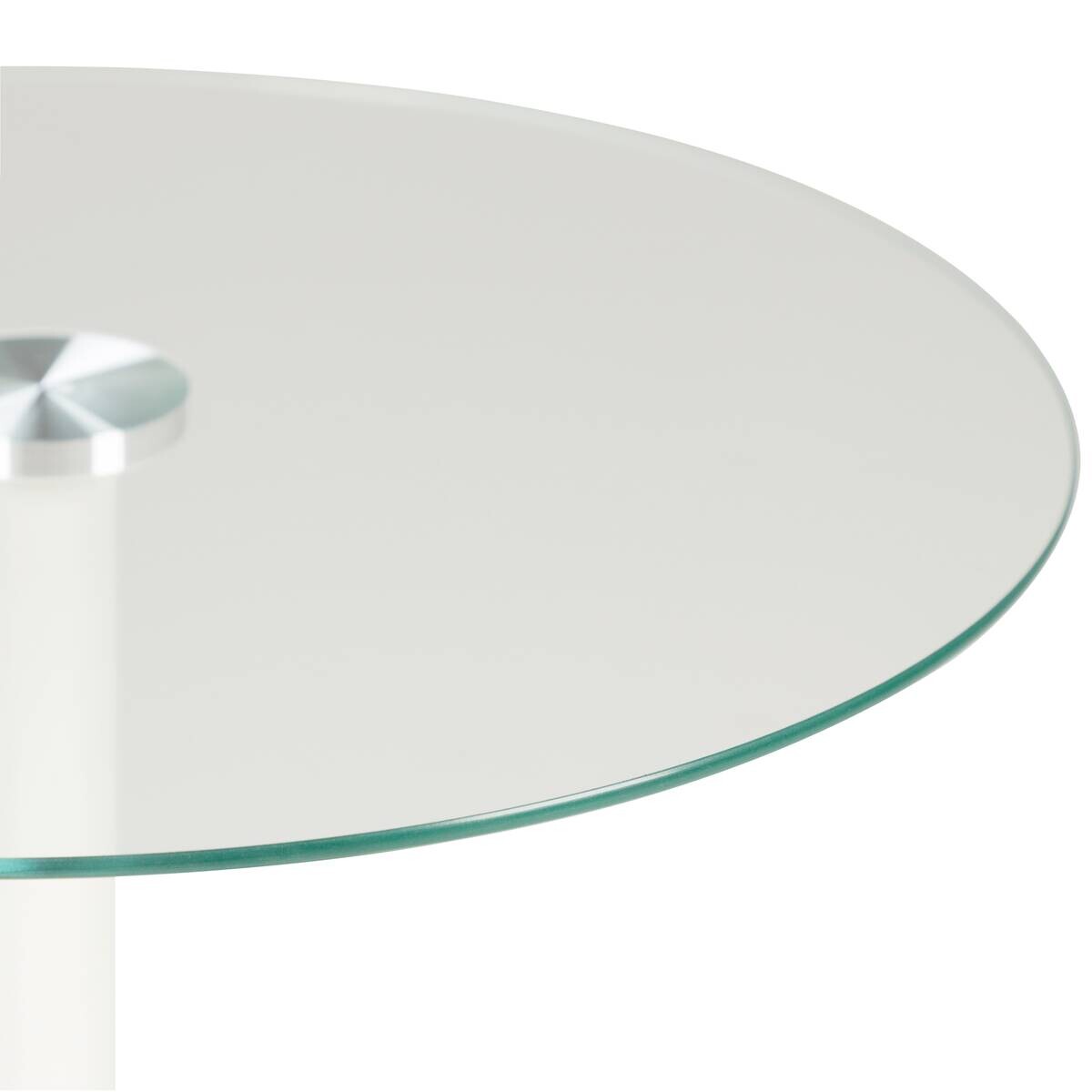 Beistelltisch Frieda glasklar Glas H/D: ca. 53,5x35 cm