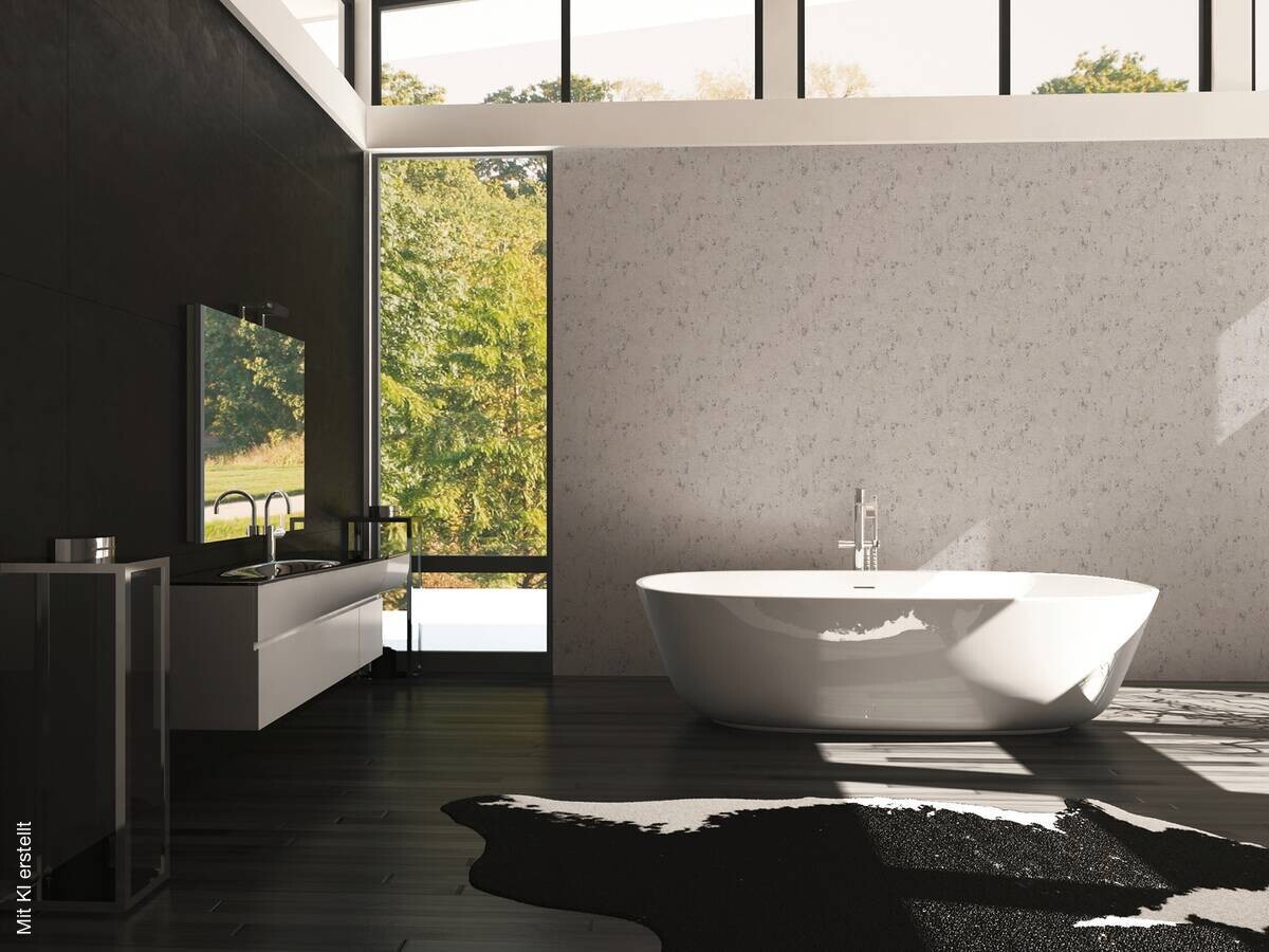 A.S.Creation Vliestapete silber beige B/H/D: ca. 53x1005x9 cm