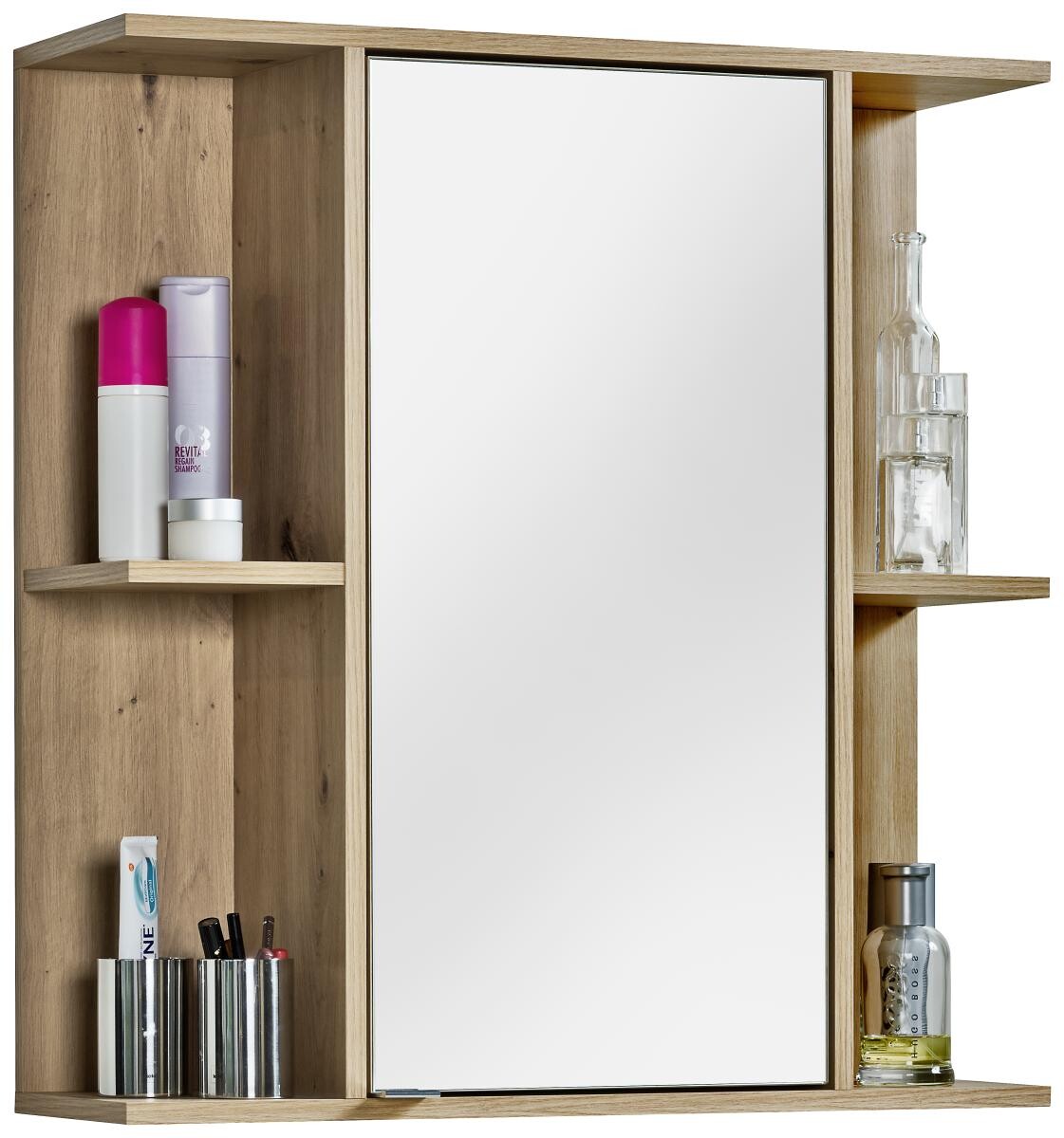 Spiegelschrank Bergen Eiche Artisan Nachbildung B/H/T: ca. 70x74x23 cm