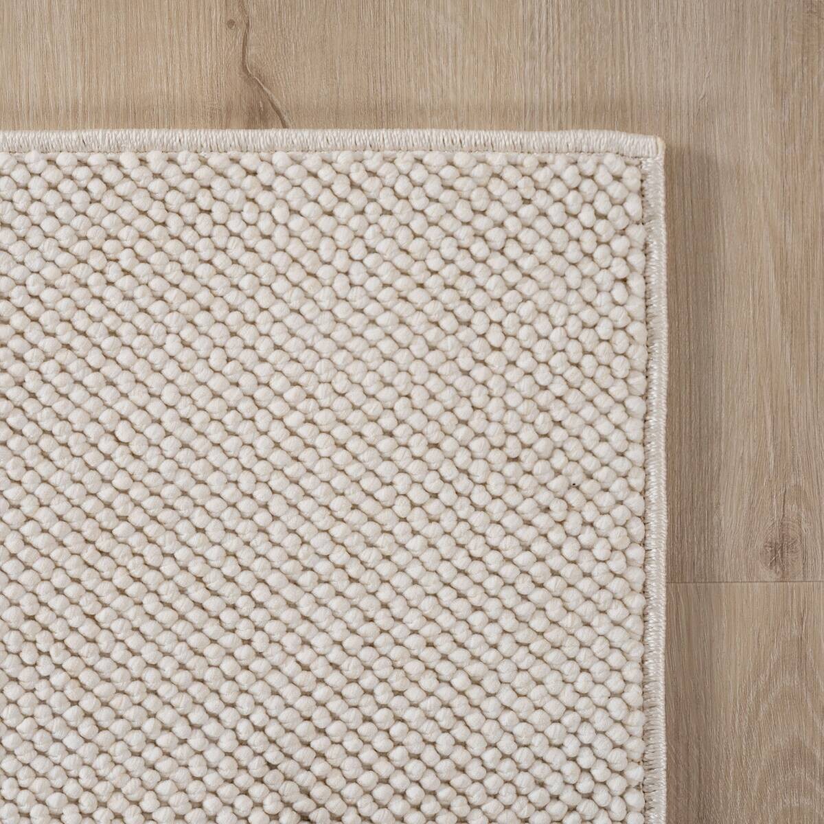Ayyildiz Kurzflorteppich HELIX creme B/H/L: ca. 80x0,7x80 cm