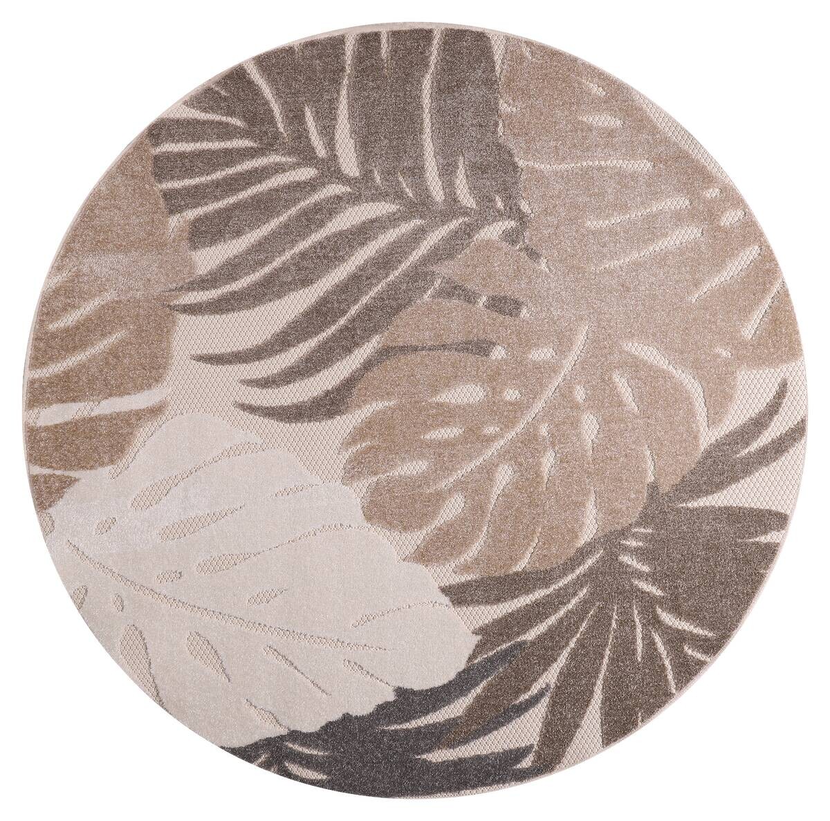 Sanat Outdoorteppich FLORAL beige D: ca. 200 cm