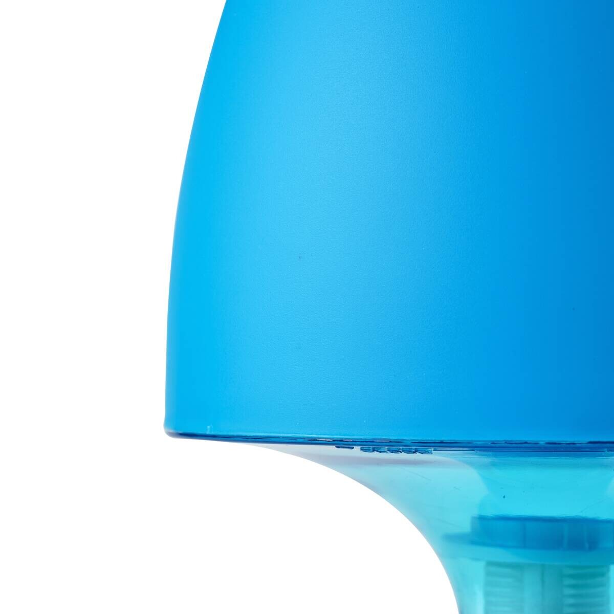 POCOline Tischleuchte Sveta blau Kunststoff H: ca. 24 cm E14 1 Brennstellen
