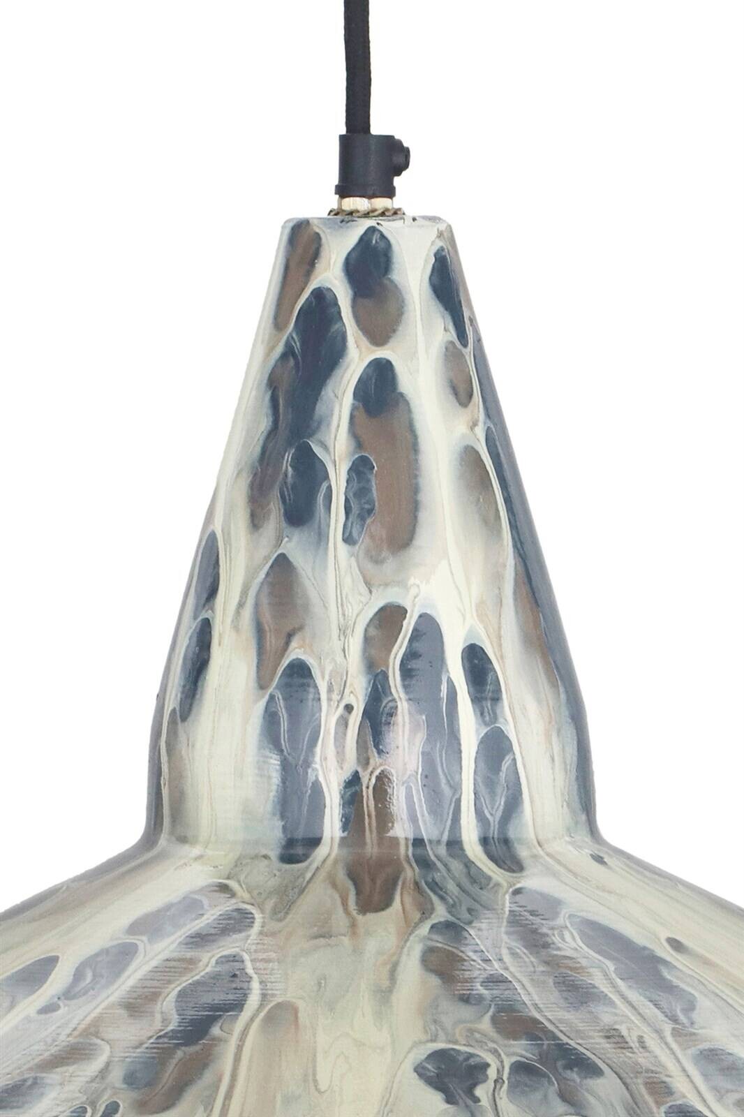 Kayoom Pendelleuchte creme Eisen B/H/L: ca. 49,5x33x49,5 cm E27 1 Brennstellen